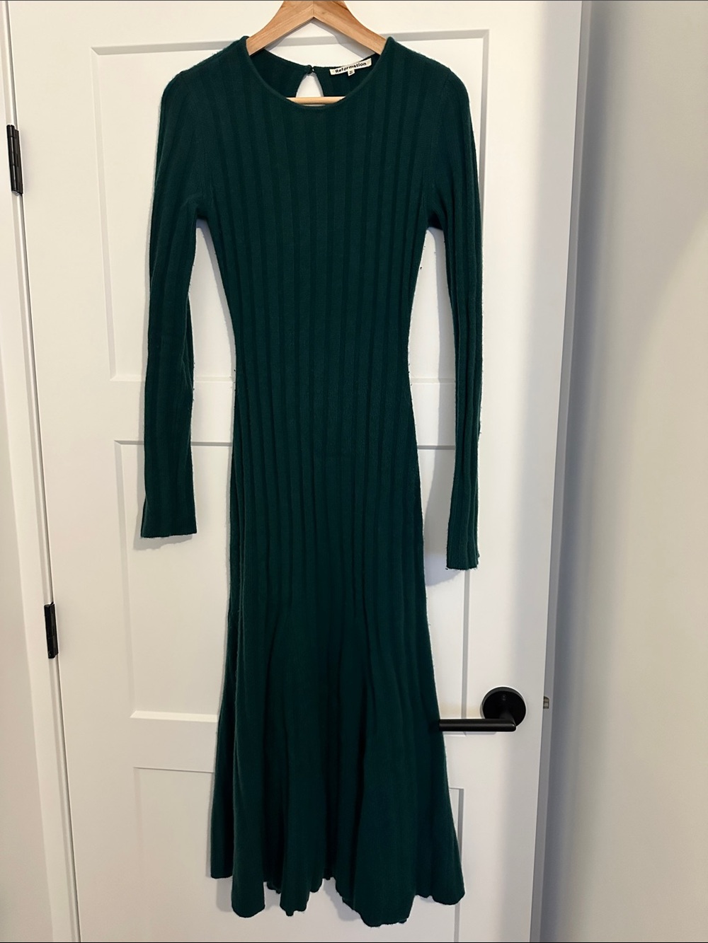 Reformation cashmere dress